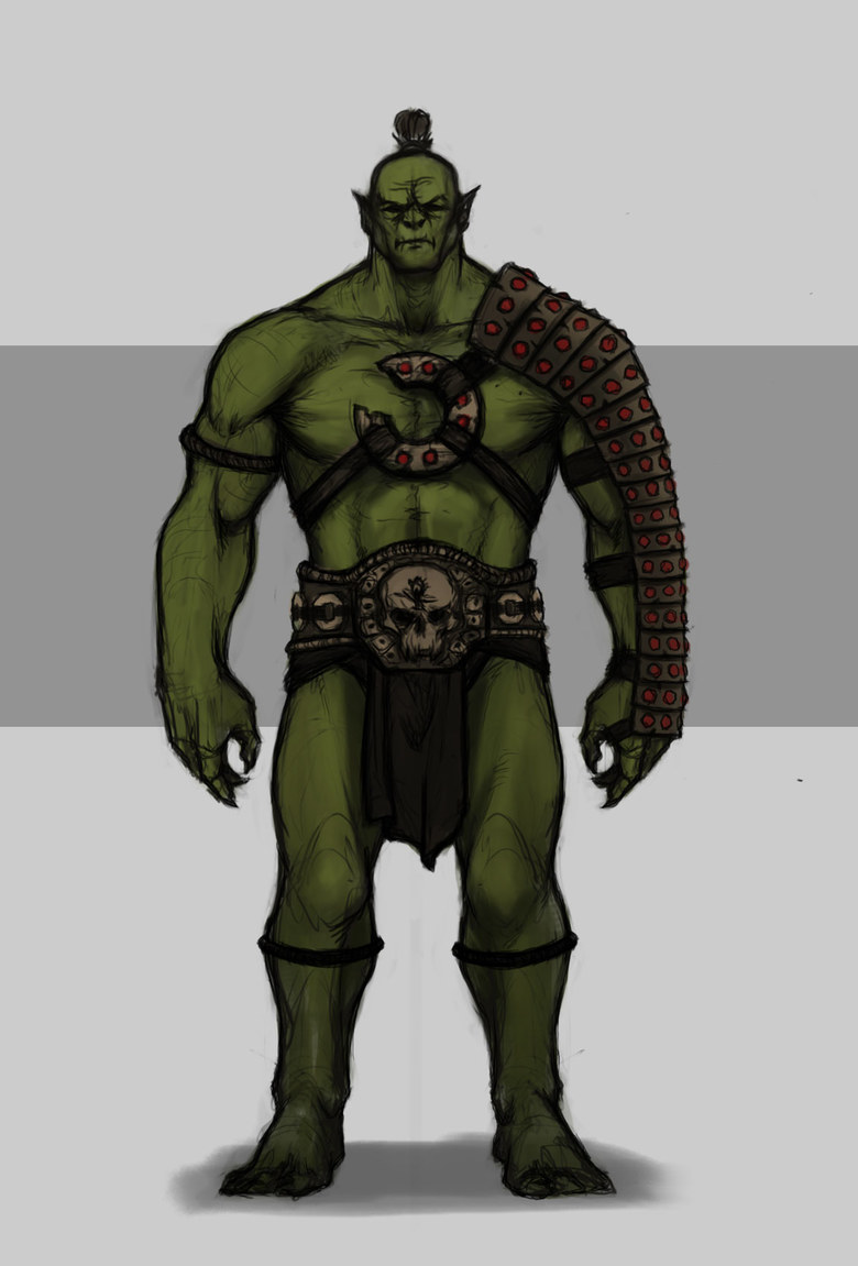 An Aztec-inspired Orc